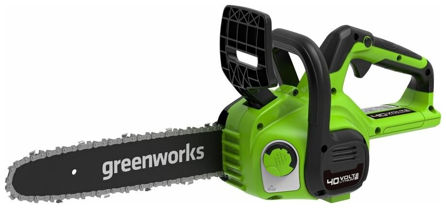 Пила цепная Greenworks G40CS30K2, аккумуляторная, 30 см