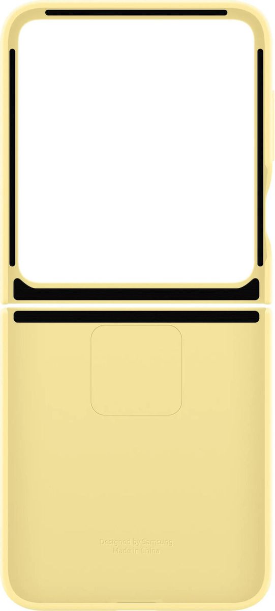 

Чехол-накладка Samsung Silicone Case Flip 6 (F741) для смартфона Samsung Galaxy Z Flip 6, силикон, желтый (EF-PF741TYEGRU)