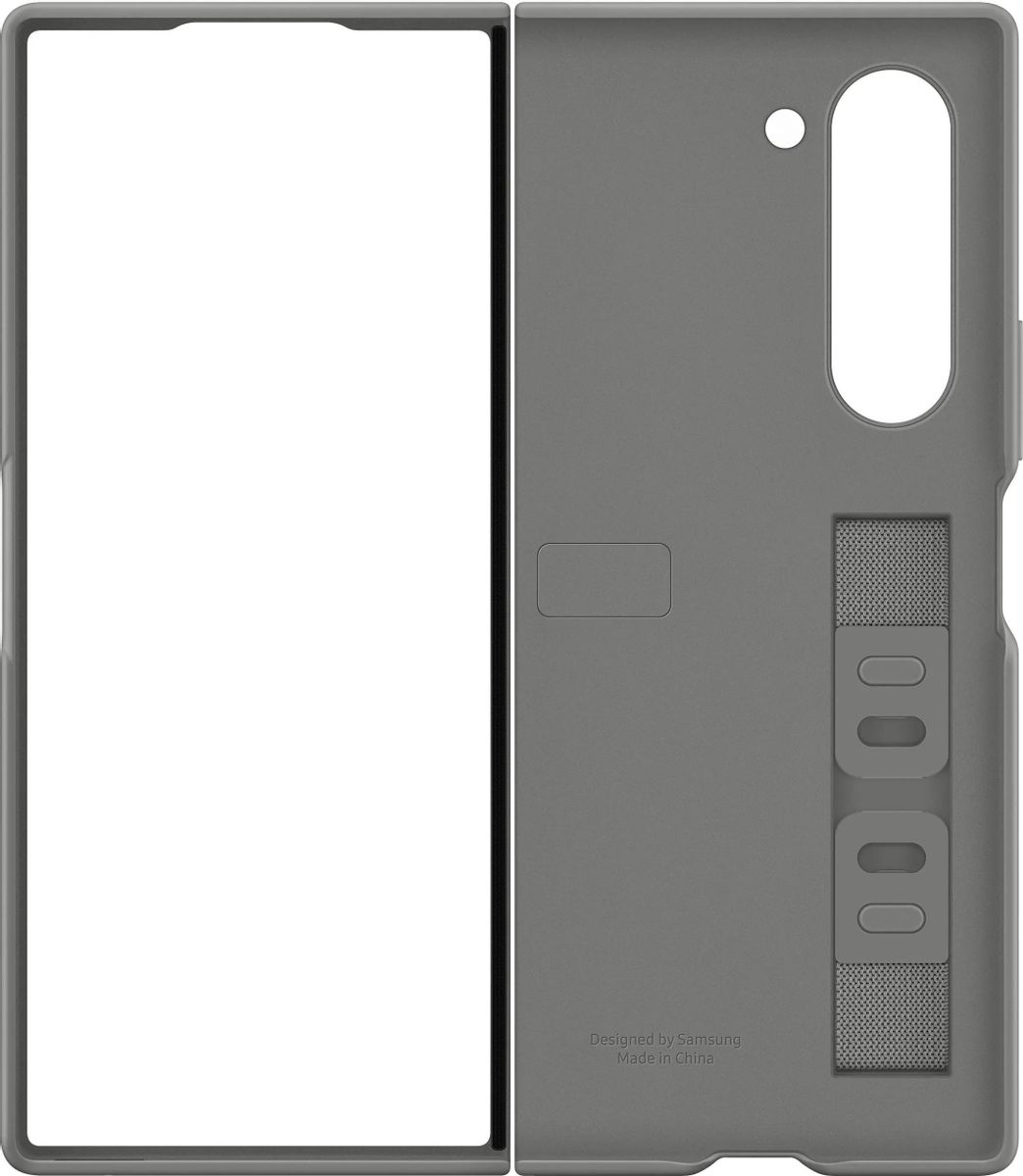 

Чехол-накладка Samsung Silicone Case Fold 6 (F956) для смартфона Samsung Galaxy Z Fold 6, силикон, серый (EF-MF956TJEGRU)