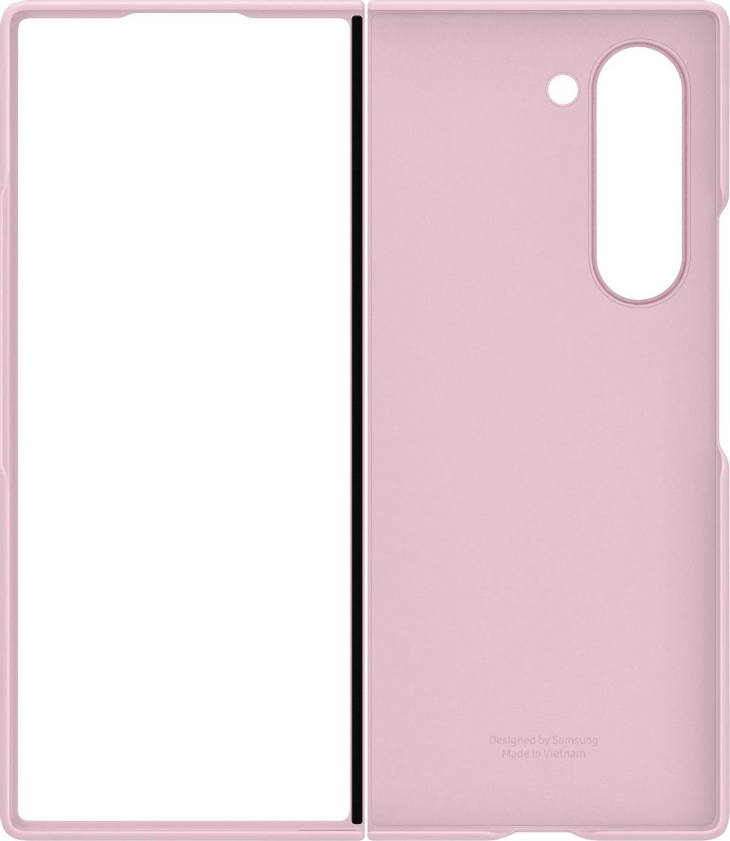 Чехол-накладка Samsung S Pen Case Fold 6 (F956) для смартфона Samsung Galaxy Z Fold 6, TPU, розовый