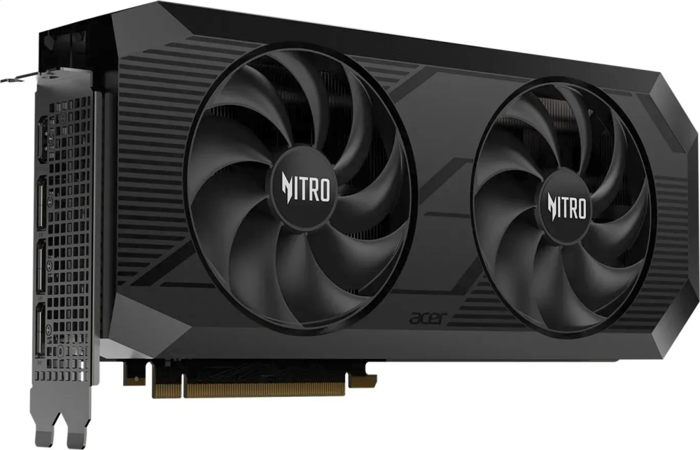 

Видеокарта Acer AMD Radeon RX 7800 XT Nitro OC, 16Gb GDDR6, 256 бит, PCI-E, HDMI, 3DP, Retail (DP.Z37WW.P01), Nitro OC
