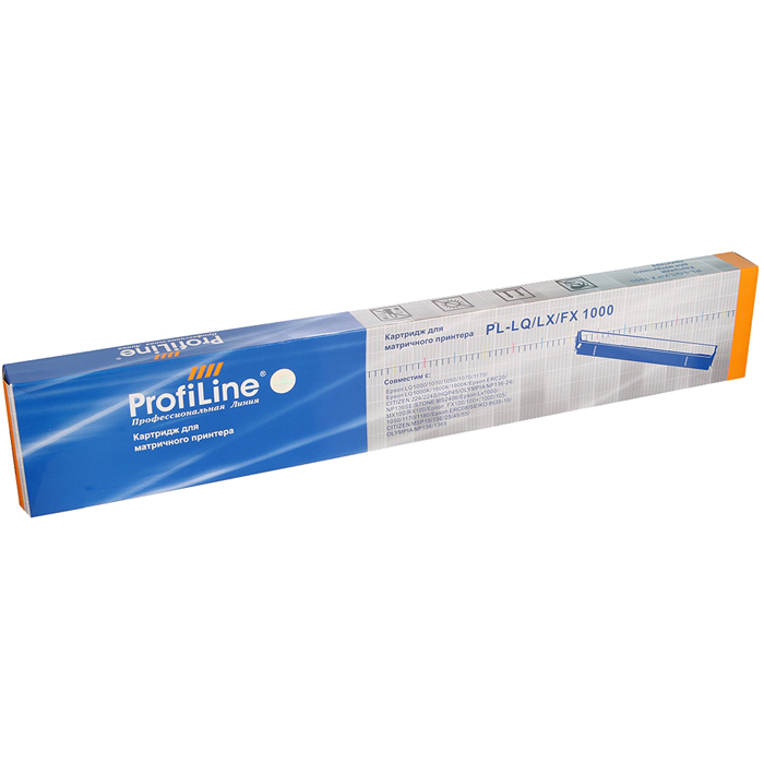 

Картридж ProfiLine для Epson LQ 1000/1050/1170/1180, черный (RFE048BPFJ/RFE348BPFJ), PL-LQ/LX/FX 1000-Bk