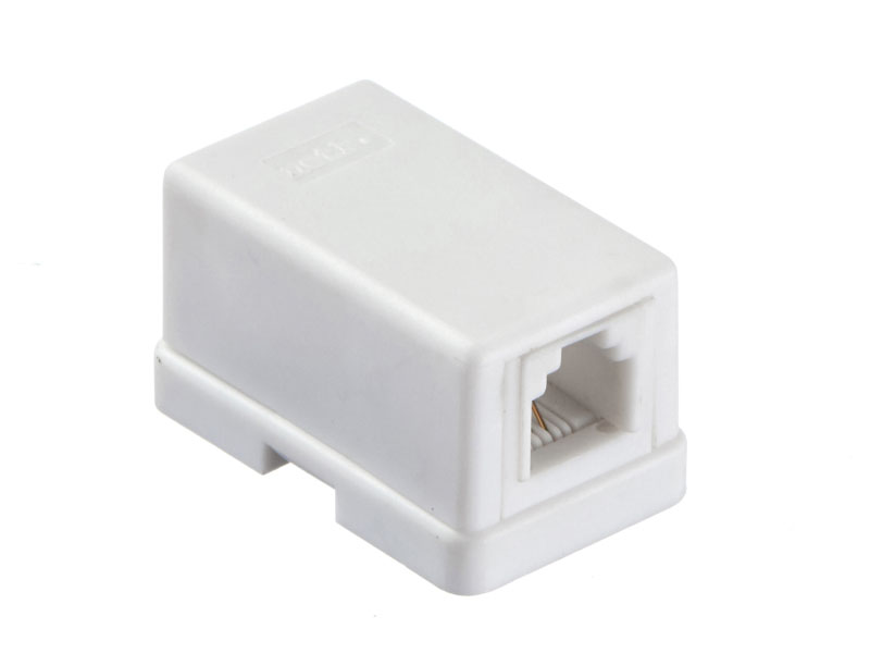 

Розетка RJ-11 открытый монтаж, белый, Netko (LX-203 2w S)