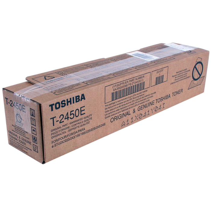 

Картридж лазерный Toshiba T-2450E, черный, 1шт., 25000 страниц, оригинальный, для e-STUDIO223/243/195/225/245, T-2450E