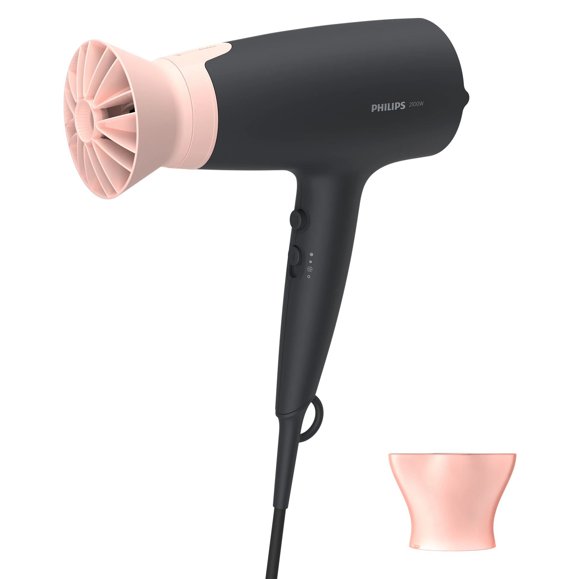 Фен Philips BHD350/10 2.1 кВт, режимов: 3, насадок: 2
