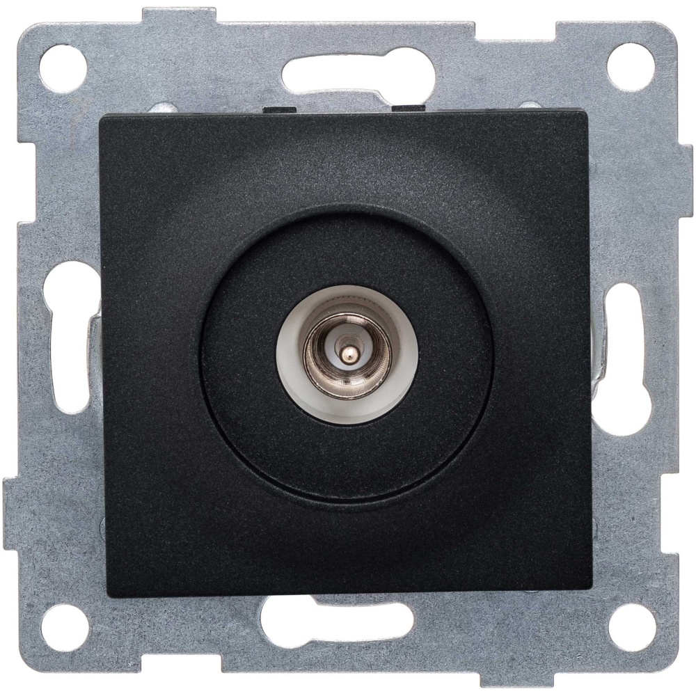 

Розетка TV GUSI ELECTRIC Ugra, графит, IP20 (С11А1-010)