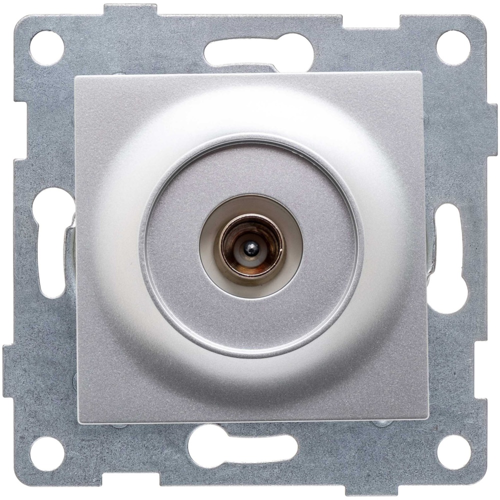 

Розетка TV GUSI ELECTRIC Ugra, серебристый, IP20 (С11А1-004)