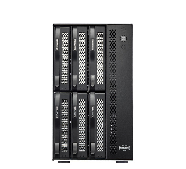 

Сетевой накопитель (NAS) TerraMaster T6-423, 6x2.5"/3.5" SATA3 HDD, 2xM.2-PCI-E, 2x2.5Гбит/c, HDMI, 2xUSB 3.X, Intel Celeron N5095/4x2 ГГц, DDR4 SODIMM 4Gb, 120W, (T6-423), T6-423