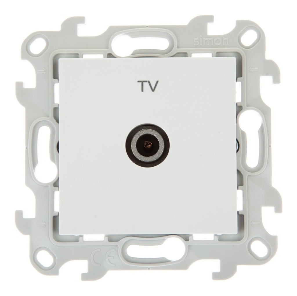 

Розетка TV Simon, белый, IP20 (2450477-030)