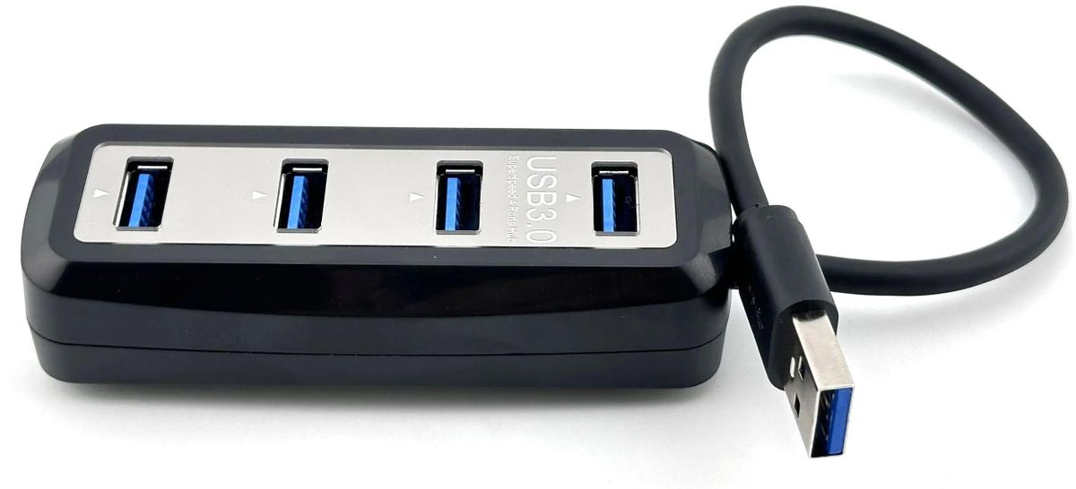 USB-концентратор Behpex BPH-1816U2, 4xUSB 3.0, черный (BPH-1816U2)