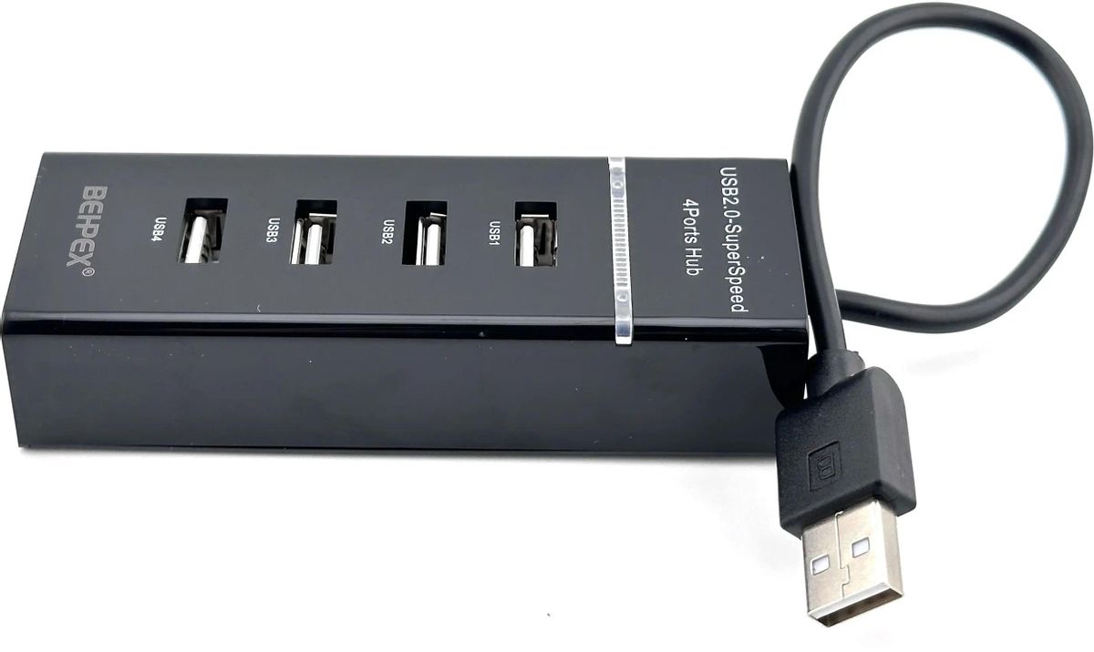 

USB-концентратор Behpex BPH-920, 4xUSB 2.0, 4xUSB 3.0, черный (BPH-920), BPH-920