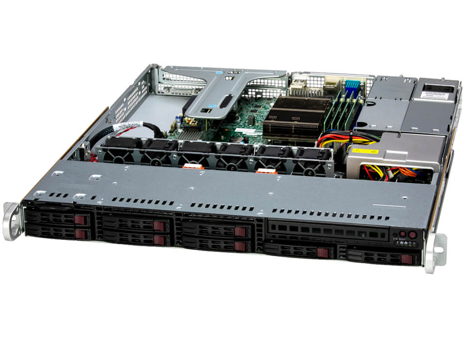 

Сервер Supermicro 111R-M, 1xIntel Xeon E-2434, 1x32Gb RAM, 1x480Gb SATA SSD, 8x2.5" HS, noDVD, 2xGLAN, IPMI, 1x600 Вт (up2), 1U (SYS-111R-M.), 111R-M