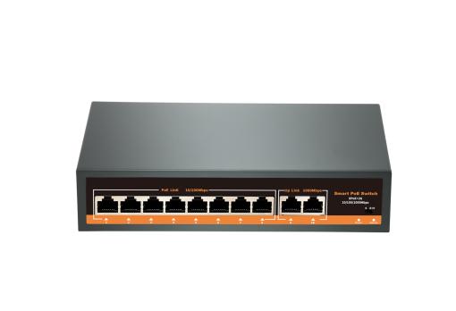 

Коммутатор AK technology AK-SWP82, кол-во портов: 8x100 Мбит/с, кол-во SFP/uplink: RJ-45 2x1 Гбит/с, PoE: 8x15 Вт (макс. 120 Вт), AK-SWP82
