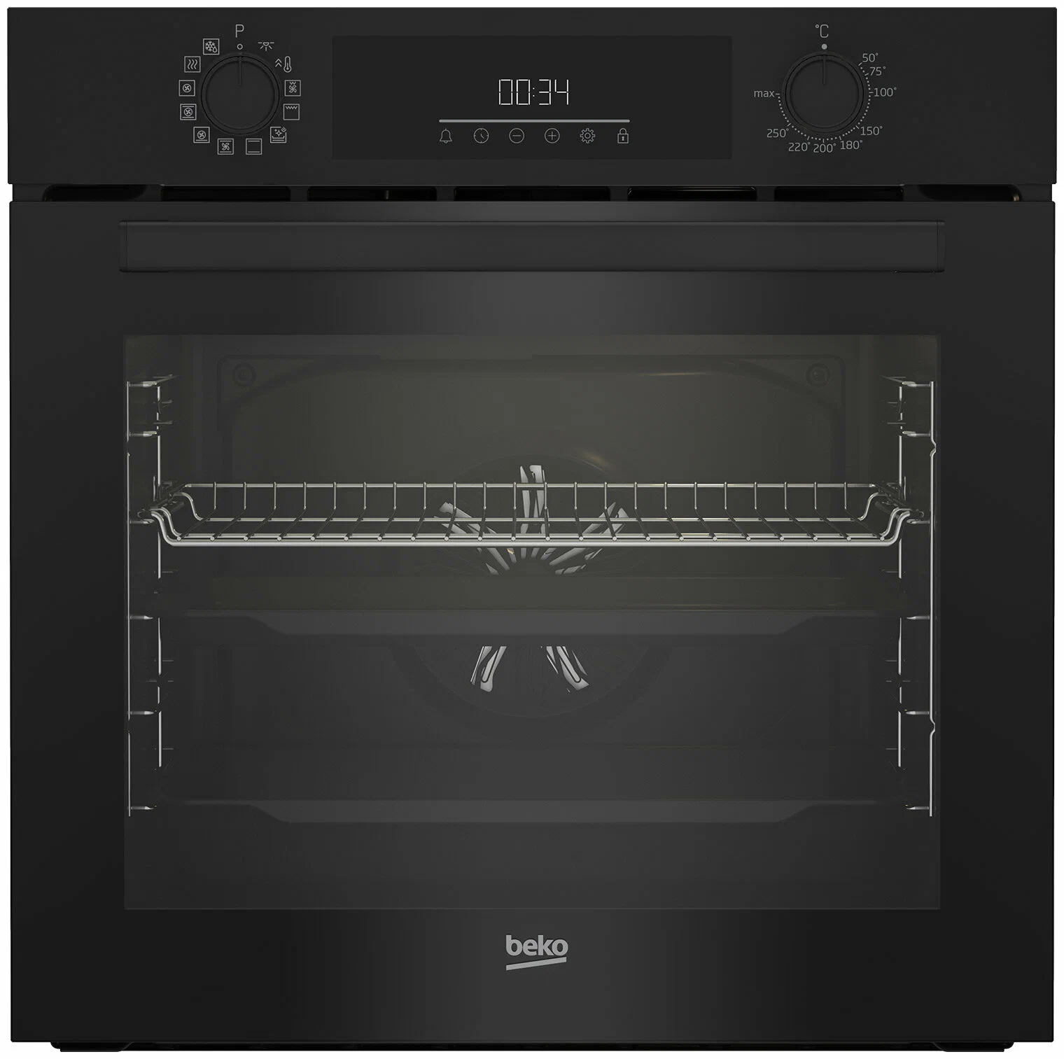 

Духовой шкаф электрический Beko b300 BBIM13301B, черный (7739182959), BBIM13301B