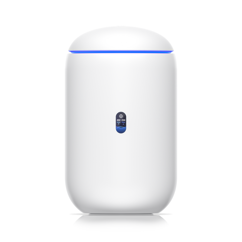 

Wi-Fi роутер Ubiquiti UniFi Dream Router, 802.11a/b/g/n/ac/ax, 2.4 / 5 ГГц, до 2.7 Гбит/с, LAN 4x1 Гбит/с, WAN 1x1 Гбит/с, внутренних антенн: 1x4.3 дБи (UDR), UniFi Dream Router