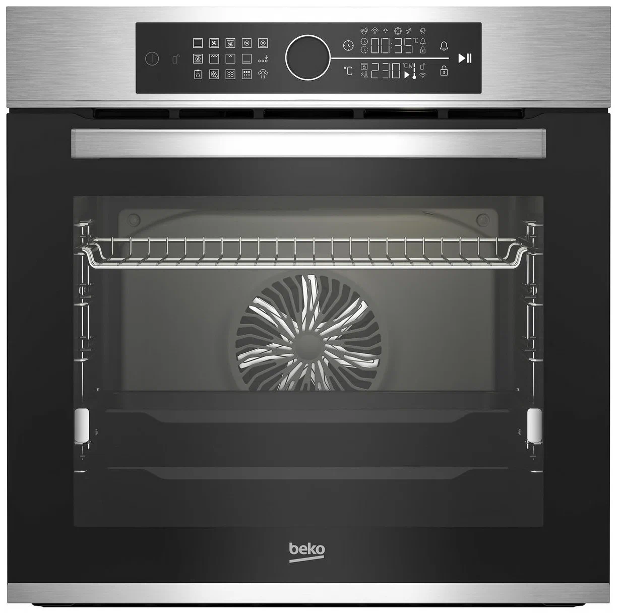 

Духовой шкаф электрический Beko bPRO 500 BBIM14300WMS, нержавеющая сталь/черный (7768382114), BBIM14300WMS