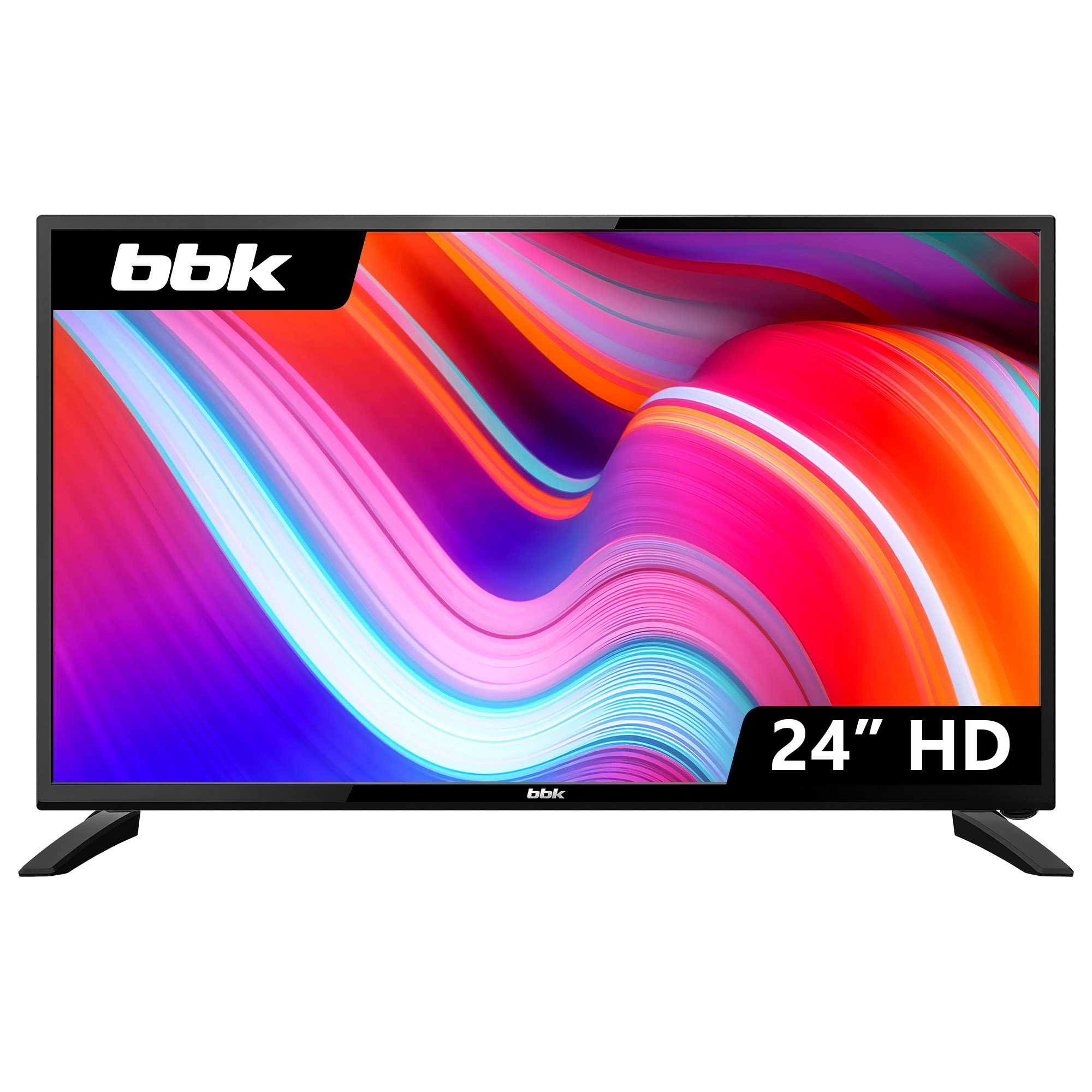 Телевизор 24" BBK 24LEM-1060/T2C (B), 1366x768, черный