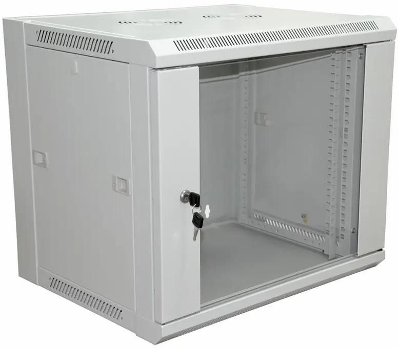 

Шкаф телекоммуникационный настенный 18U 600x600 мм, стекло/металл, серый, разборный, Rexant 04-2224 (04-2224), 04-2224