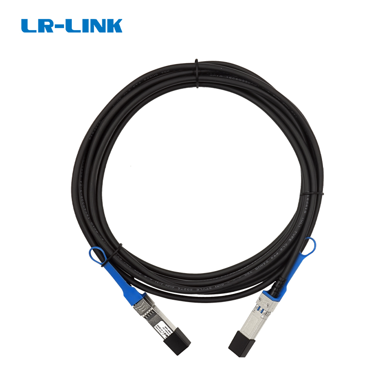 Кабель DAC LR-Link LRDAC-QSFP+-1SFP+-3M, QSFP+-SFP+, 40 Гбит/с, 3 м, черный (LRDAC-QSFP+-1SFP+-3M)