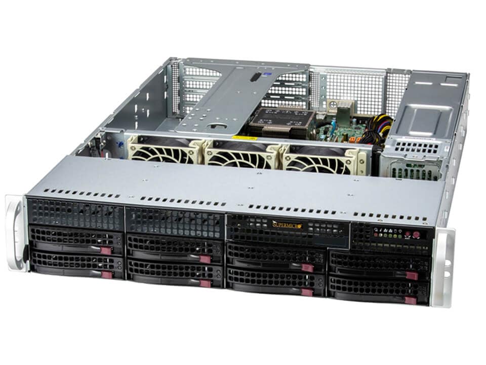 

Сервер Supermicro 521E-WR, 1xIntel Xeon Gold 5520+, 1x64Gb RAM, 1x480Gb SATA SSD, 8x3.5" HS, noDVD, 2xGLAN, IPMI, 2x1000 Вт (up2), 2U (SYS-521E-WR.), 521E-WR