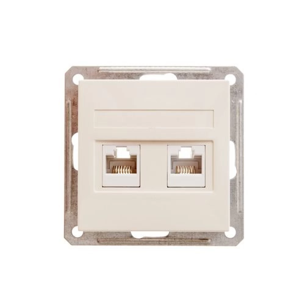 

Розетка RJ-45 скрытый монтаж категория 5e, бежевый, Systeme Electric W59 (RSI-251KK5E-2-86)
