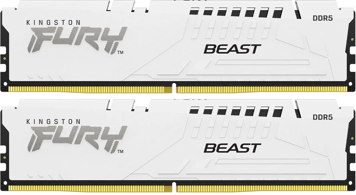 Комплект памяти DDR5 DIMM 64Gb (2x32Gb), 6400MHz Kingston (KF564C32BWK2-64)