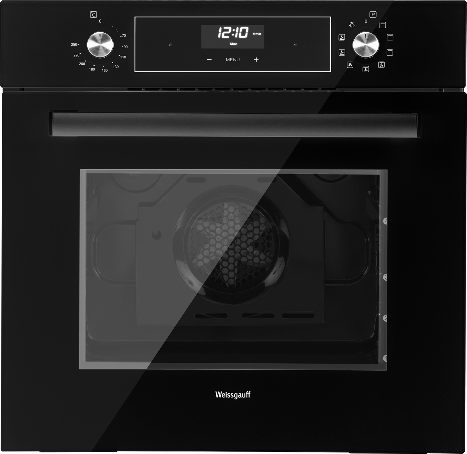 

Духовой шкаф электрический Weissgauff Black Еdition EOA 39 PDB, черный (418853), EOA 39 PDB