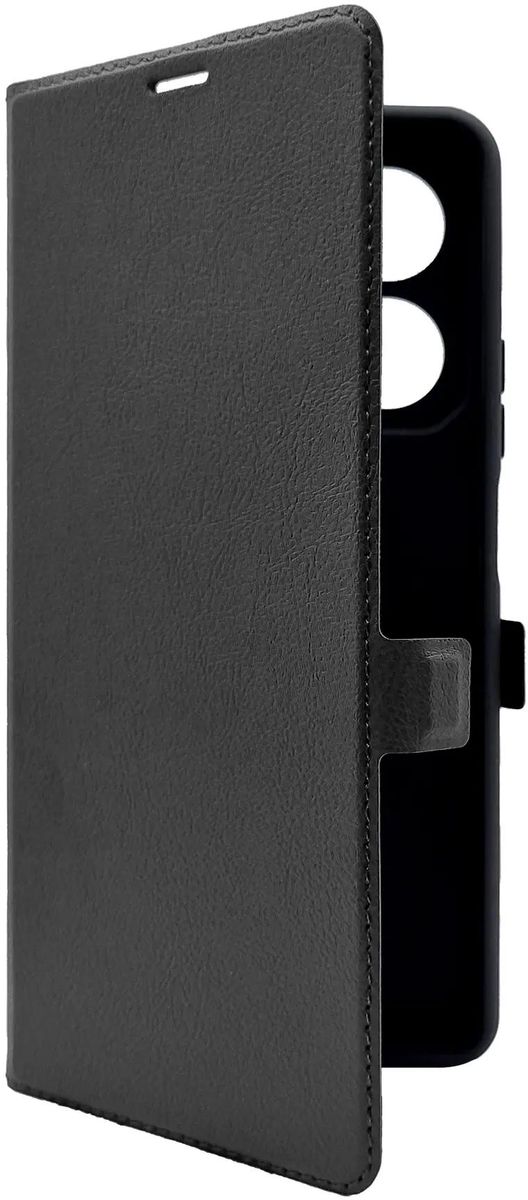 

Чехол-книжка BoraSCO для смартфона TECNO Pova 6 Neo, искусственная кожа/микрофибра, черный (73312)