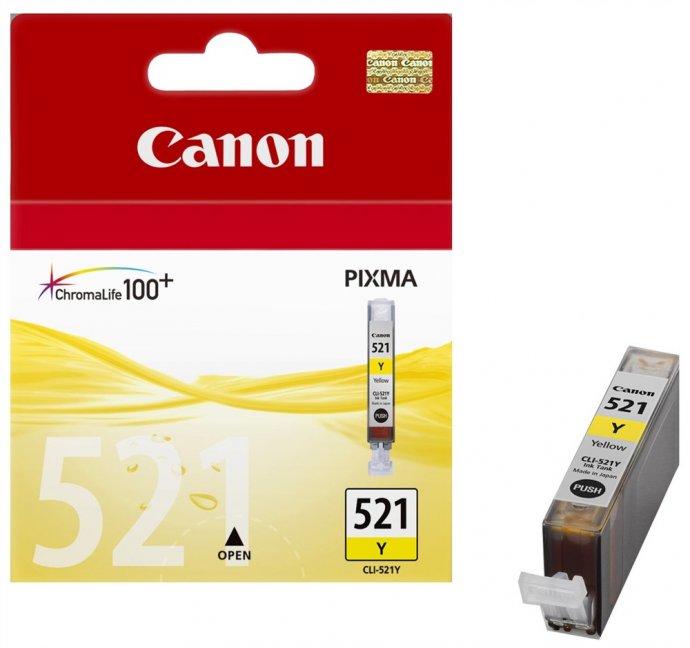Картридж Canon CLI-521Y (2936B004)