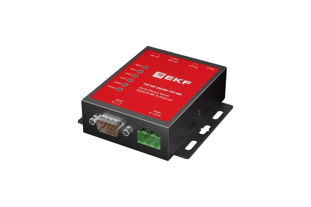 

Преобразователь EKF TSX-MC-232/485-TCP-MB, 1xRS-232/485 в 1xEthernet, IP40 (TSX-MC-232/485-TCP-MB), TSX-MC-232/485-TCP-MB