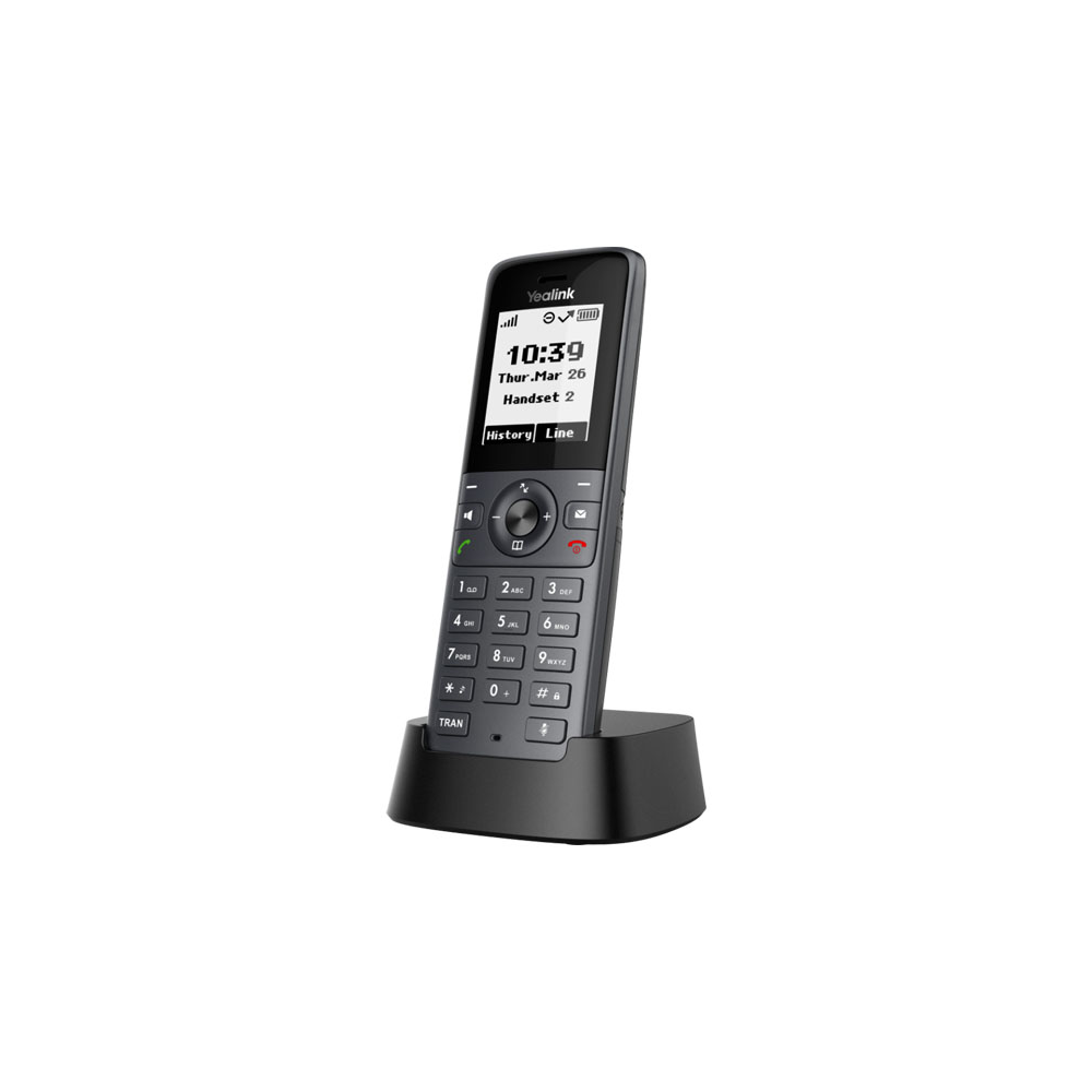 

DECT-трубка Yealink W71H для W70B/W71P/W73P/W74P/W76P/W79P/W75/W80/W90, черный (W71H), W71H