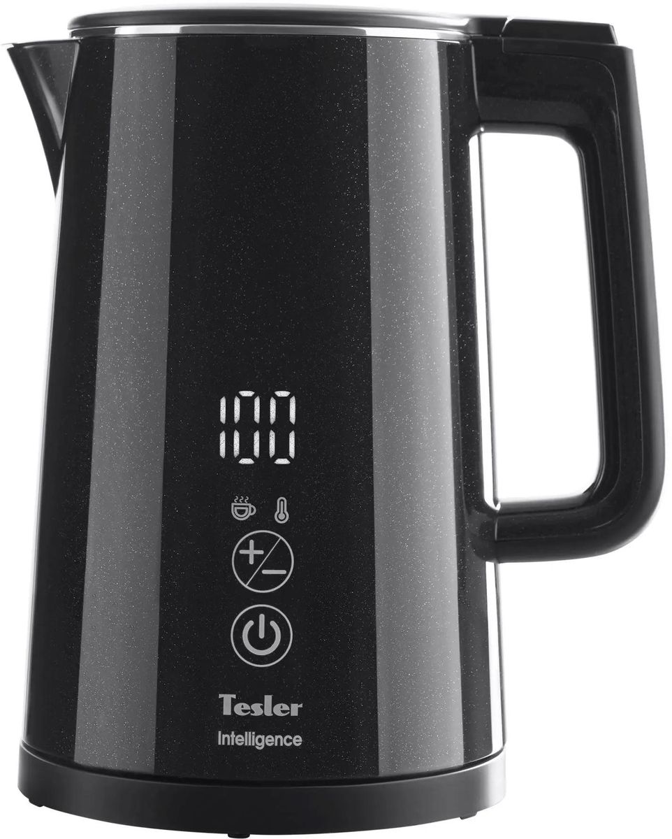 

Чайник электрический TESLER KT-1520 1.5л. 2.2 кВт, пластик, черный (KT-1520 BLACK), KT-1520