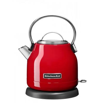 

Чайник электрический KitchenAid Classic 5KEK1222EER 1.25л. 2.2 кВт, металл, красный (5KEK1222EER), 5KEK1222EER