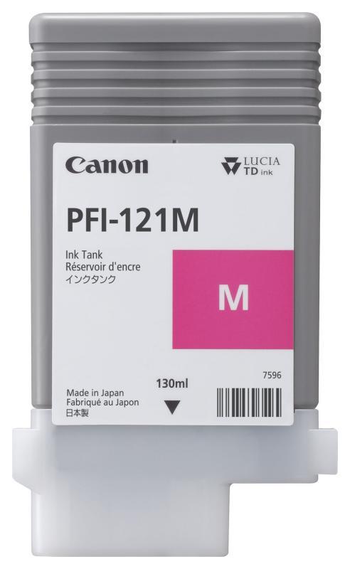 

Картридж струйный Canon PFI-121 (6267C001), пурпурный, оригинальный, объем 130 мл для Canon imagePROGRAF TM-350/imagePROGRAF TM-255, PFI-121