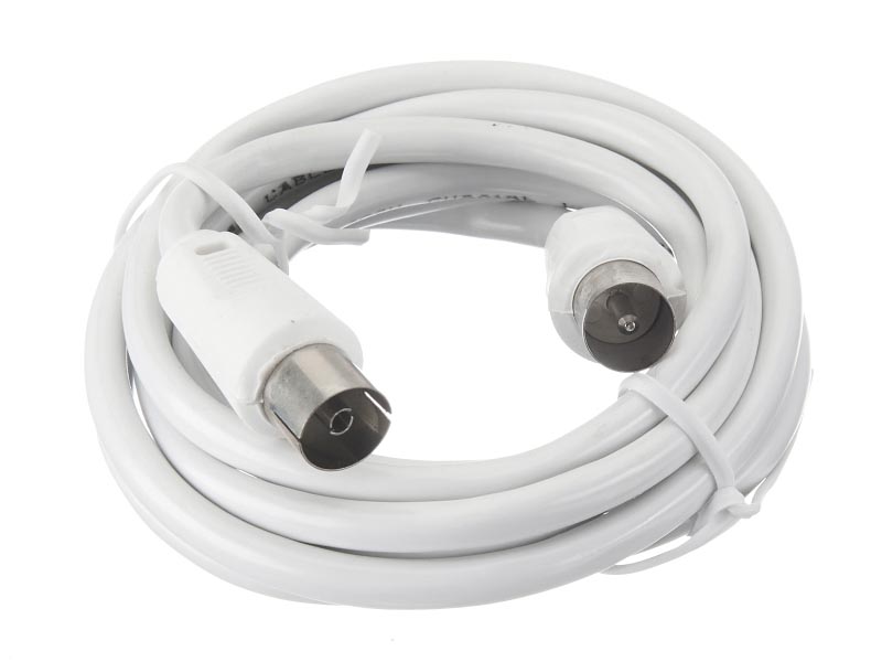 Кабель-удлинитель TV(M)-TV(F), 1.5 м, Netko Optima (CF2056-1.5M-PB)