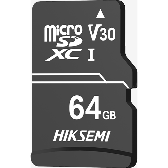 Карта памяти 64Gb microSDXC HIKSEMI NEO HOME Class 10 UHS-I V30 (HS-TF-D1/64G)