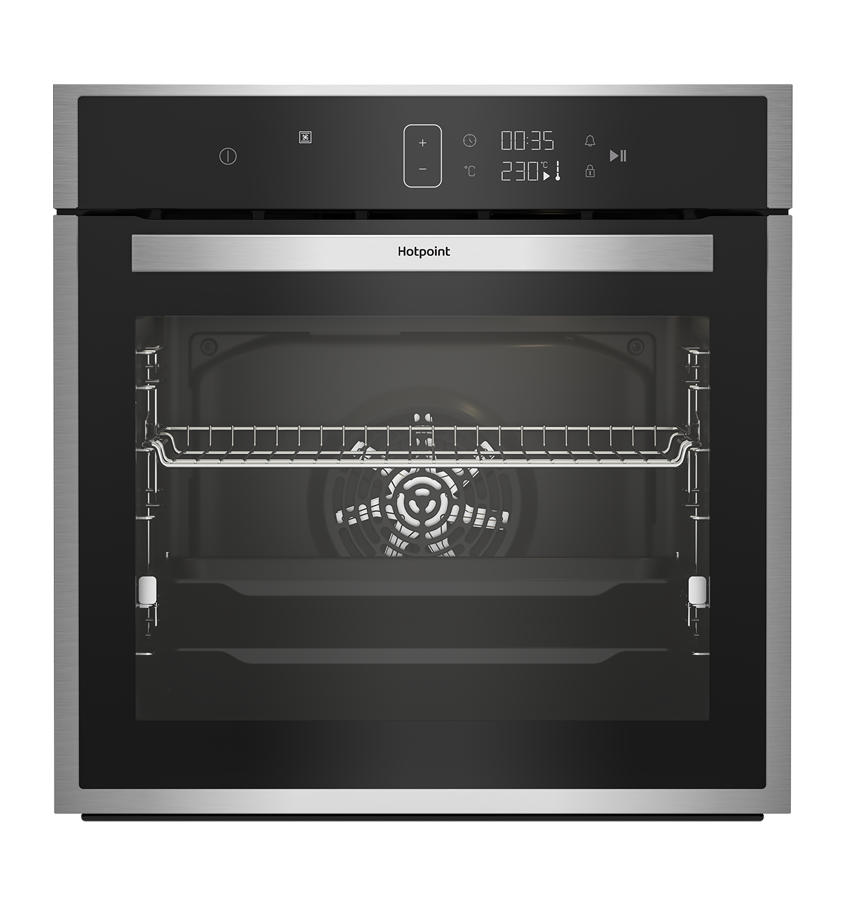 Духовой шкаф Hotpoint-Ariston FE8 1351 DSH IX, черный/нержавеющая сталь