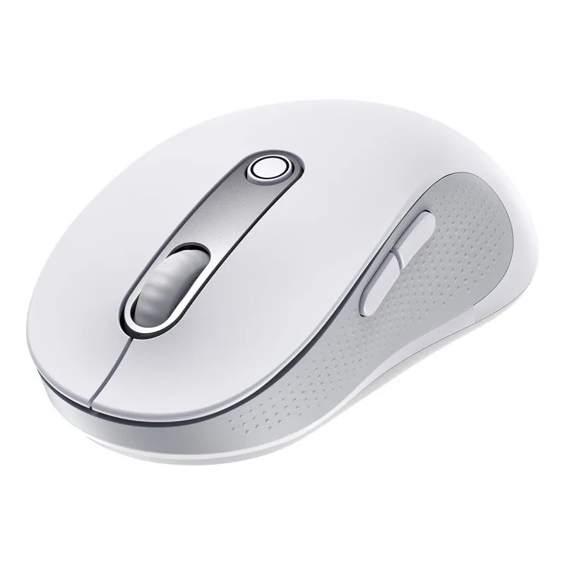 

Мышь беспроводная Baseus F02 Ergonomic, 4000dpi, оптическая светодиодная, Bluetooth/Радиоканал, белый (B01055505211-01), F02 Ergonomic