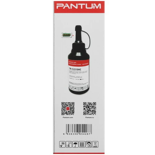 

Тонер Pantum, туба 65 г, черный, совместимый для Pantum BM2300/BM2300W/BP2300/BP2300W (TN-C2310HC)