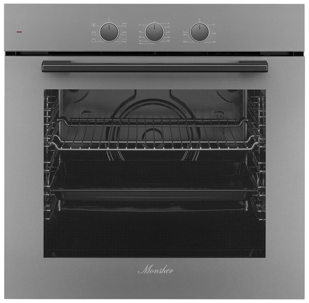 

Духовой шкаф электрический Monsher MOE 6026 Argent, графит (76542), MOE 6026 Argent