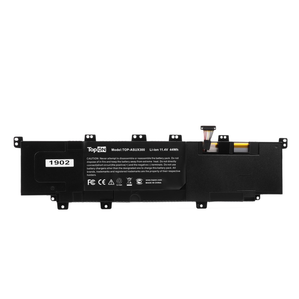 

Аккумуляторная батарея TopON TOP-ASUX300 для Asus, 11.1V, 4 А·ч, 44Wh, черный (TOP-ASUX300), TOP-ASUX300