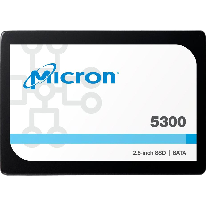 

Твердотельный накопитель (SSD) Micron 3.84Tb 5300 PRO, 2.5", SATA3 (MTFDDAK3T8TDS-1AW1ZABYY)