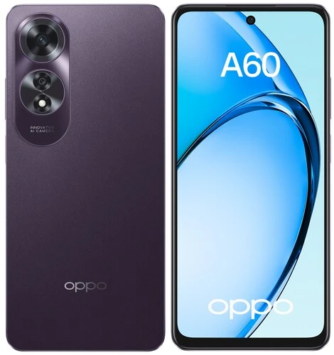 

Смартфон OPPO A60, 6.67" 1604x720 IPS, Qualcomm Snapdragon 680, 8Gb RAM, 256Gb, 3G/4G, NFC, Wi-Fi, BT, 2xCam, 2-Sim, 5000 мА⋅ч, USB Type-C, Android 14, фиолетовый, A60
