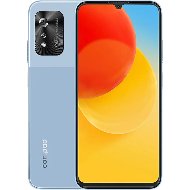 

Смартфон COOLPAD COOL 30I, 6.56" 1600x720 IPS, MediaTek Helio G37, 6Gb RAM, 256Gb, 3G/4G, Wi-Fi, BT, 2xCam, 2-Sim, 4500 мА⋅ч, USB Type-C, Android 13, синий (A10400121), COOL 30I