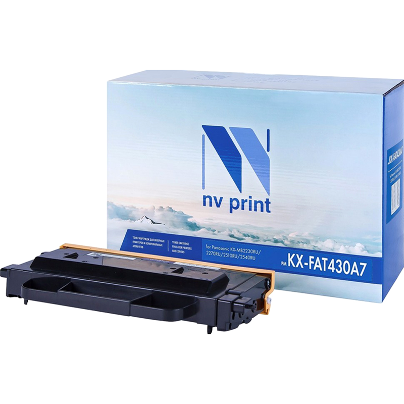 

Картридж лазерный NV Print NV-KXFAT430A7 (KX-FAT430A7), черный, 3000 страниц, совместимый для Panasonic KX-MB2230RU/ MB2270RU/ MB2510RU/ MB2540RU/ MB2571RU