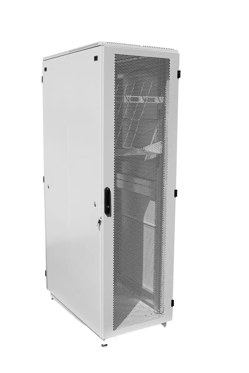 

Шкаф телекоммуникационный напольный 42U 600x1000 мм, перфорация/металл, серый, разборный (3 места), ЦМО ШТК-М ШТК-М-42.6.10-4ААА (30144521105), ШТК-М-42.6.10-4ААА