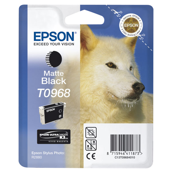 Картридж Epson T0968 (C13T09684010), матовый черный