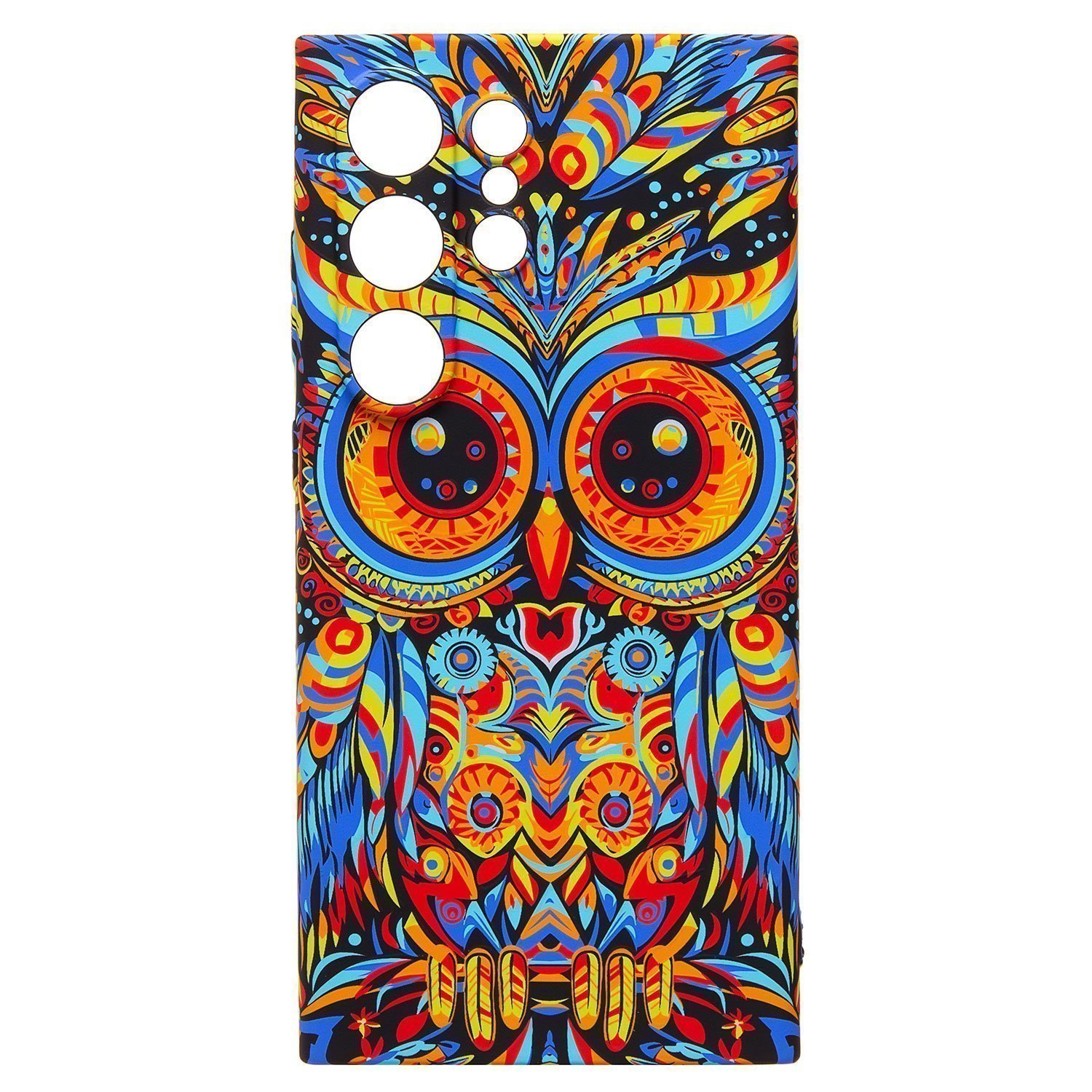 

Чехол-накладка Luxo Creative для смартфона Samsung Galaxy S24 Ultra, силикон, разноцветный 117 (229632)