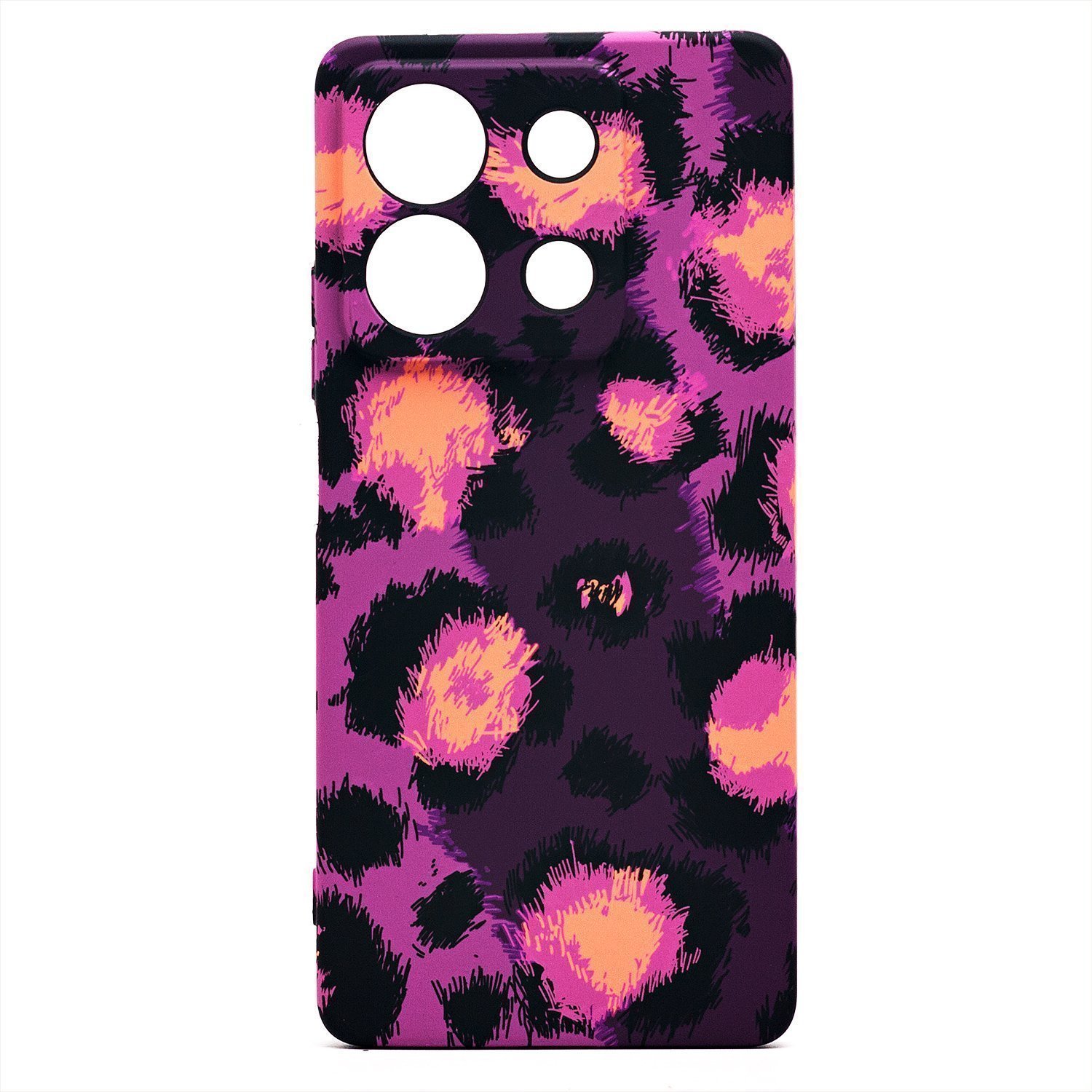 

Чехол-накладка Luxo Creative для смартфона Xiaomi Redmi Note 13 5G Global, силикон, разноцветный 111 (229730)