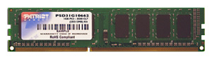 Память DDR3 DIMM 2Gb, 1333MHz Patriot Memory (PSD32G13332)